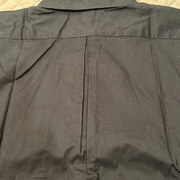 Banana Republic Black OVERSIZED BUTTON-DOWN SHIRT/NWT/M - Picture 11 of 11